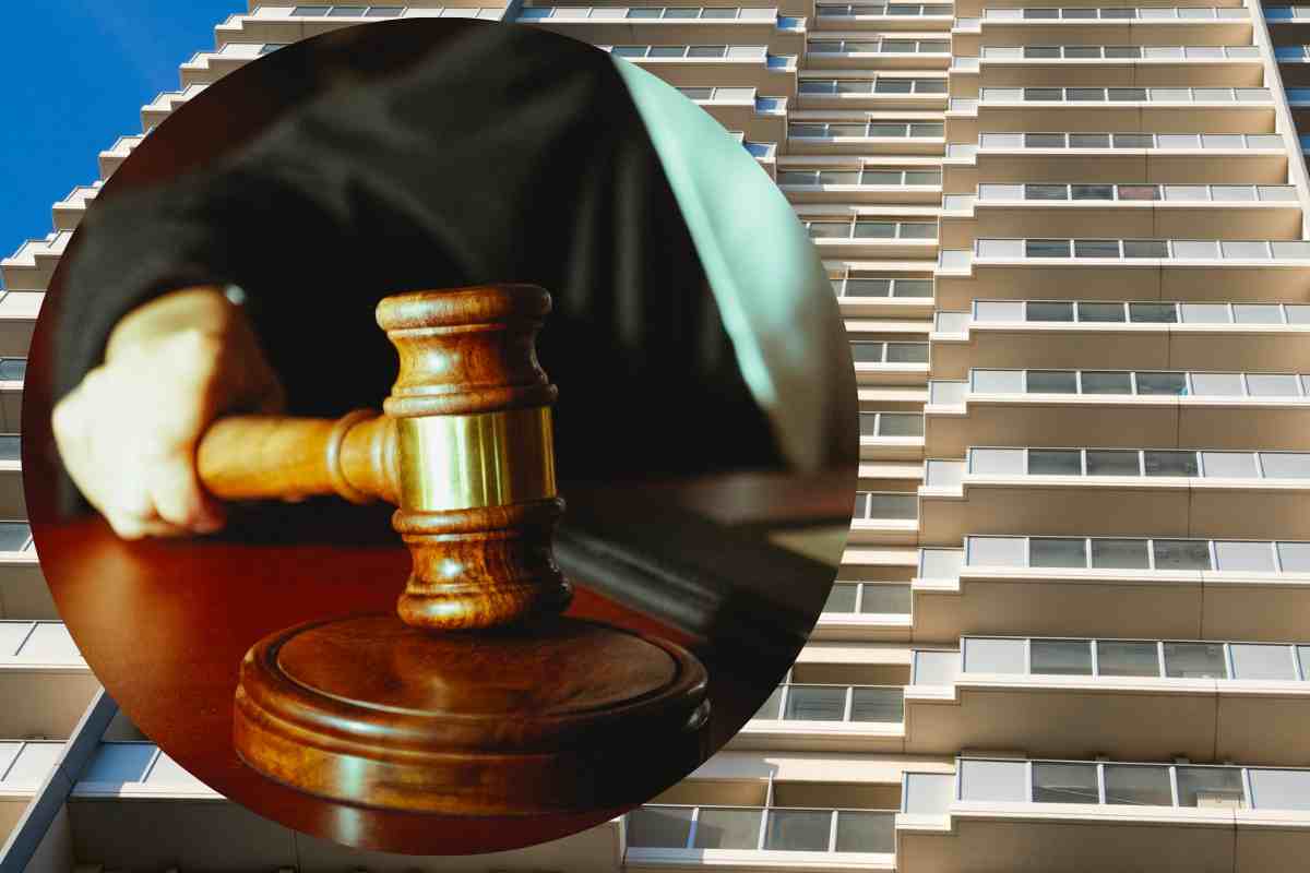 un condominio e nel cerchio giudice batte la sentenza