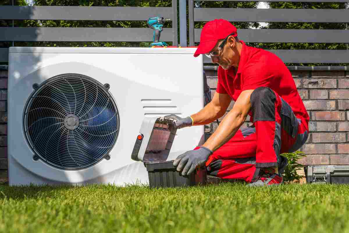 installazione di una pompa di calore