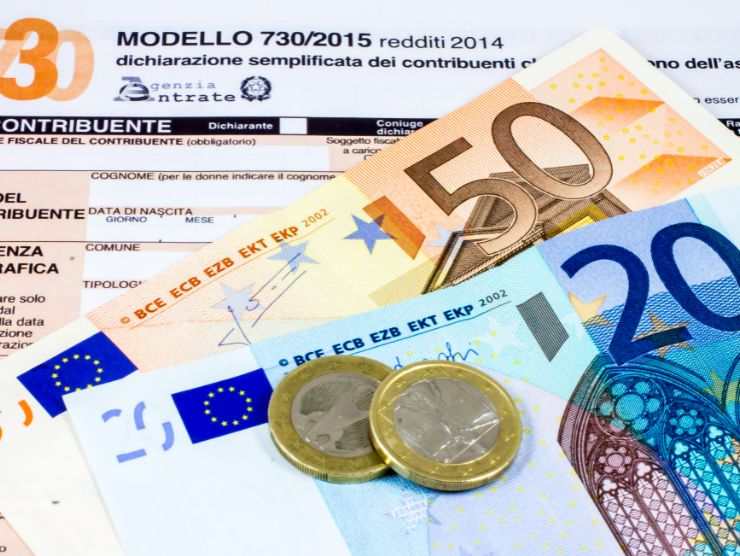 modello 730 e soldi